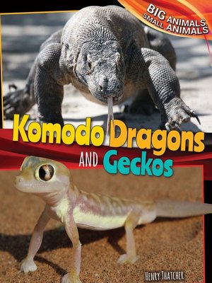 cover image of Komodo Dragons and Geckos